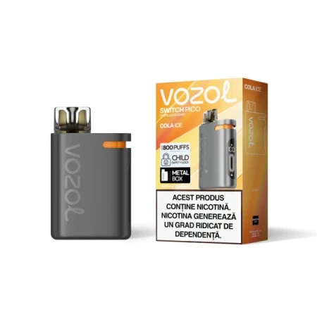 Narghilea electronica reincarcabila KIT SWITCH PICO COLA ICE | GALASUN