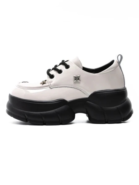 Pantofi Casual Dama din piele naturala TP9323-5 CREAM | ADVANCER