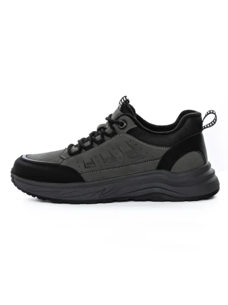 Pantofi Sport Barbati din piele naturala E90002 GREY | ADVANCER