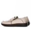 Pantofi Casual Dama din piele naturala KM329 CREAM | FORMAZIONE
