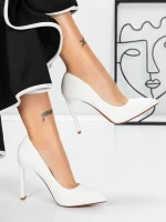 Vastag sarkú cipő 3DC36 Fehér » MeiShoes.ro