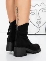 Női bakancs 3WL16 Fekete | Mei » MeiShoes.ro