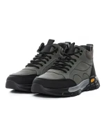 Ghete Barbati din piele naturala E90003 GREY | ADVANCER