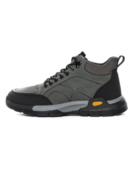 Ghete Barbati din piele naturala E90003 GREY | ADVANCER
