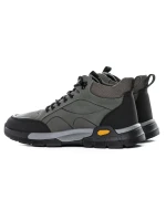 Ghete Barbati din piele naturala E90003 GREY | ADVANCER