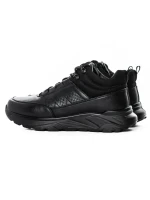Ghete Barbati din piele naturala M35610 BLACK | ADVANCER