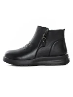 Ghete Dama din piele naturala M852 BLACK | ADVANCER