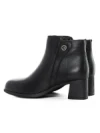 Ghete Dama din piele naturala 8858 BLACK | ADVANCER