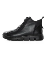 Ghete Dama din piele naturala 5512 BLACK | ADVANCER