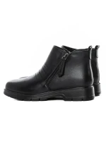 Ghete Dama din piele naturala 76-76 BLACK | ADVANCER