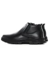 Ghete Barbati din piele naturala 8157R-D BLACK | ADVANCER