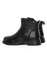 Ghete Dama din piele naturala M5295 BLACK | ADVANCER