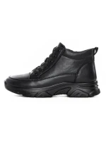 Tavaszi-őszi női csizma M3055 Fekete » MeiShoes.ro