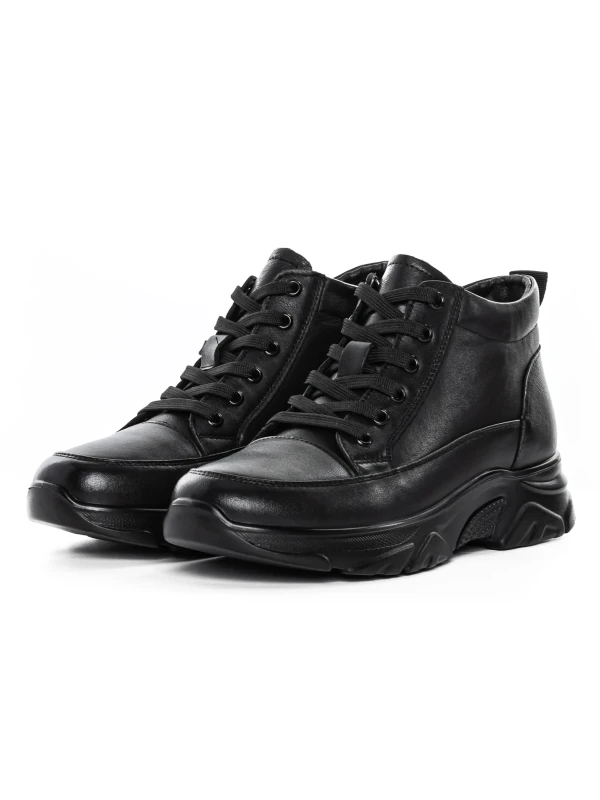 Tavaszi-őszi női csizma M3055 Fekete » MeiShoes.ro