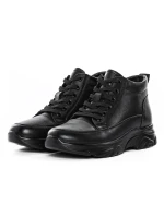 Tavaszi-őszi női csizma M3055 Fekete » MeiShoes.ro