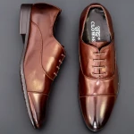 Elegáns férfi cipő 5A031-2 Barna | Clowse » MeiShoes.ro