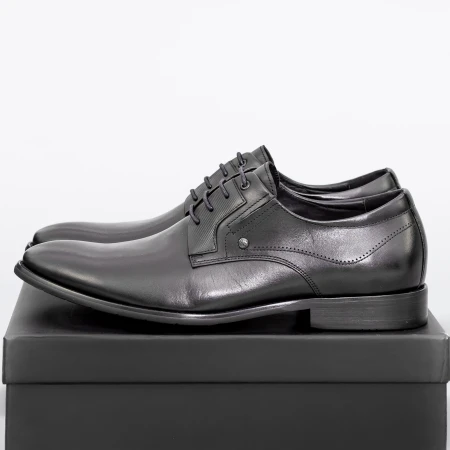 Elegáns férfi cipő Y006A-10A Fekete (B20) Stephano