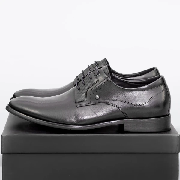 Elegáns férfi cipő Y006A-10A Fekete (B20) Stephano