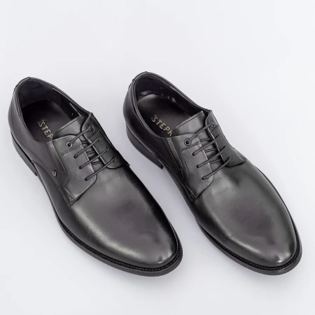 Elegáns férfi cipő Y006A-10A Fekete (B20) Stephano