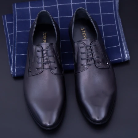 Elegáns férfi cipő Y079-02F Fekete (B24) Stephano