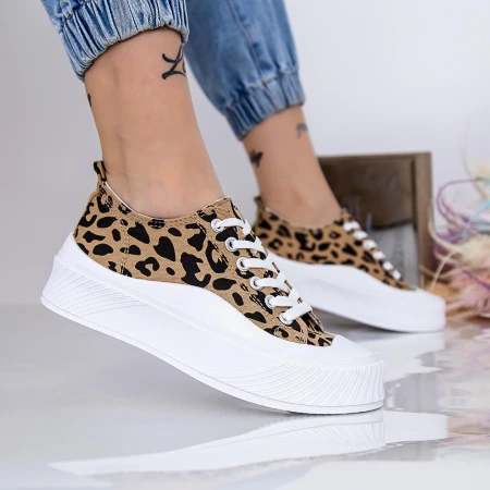 Női sportcipő D935 Leopard (E04) Se7en