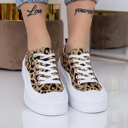 Női sportcipő D935 Leopard (E04) Se7en