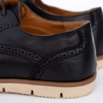 Elegáns férfi cipő 1G622 Fekete | Clowse » MeiShoes.ro