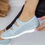 Női balerina cipő XH2067 Világoskék » MeiShoes.ro