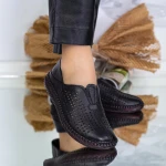 Női alkalmi cipő 7672-3 Fekete » MeiShoes.ro