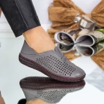 Női alkalmi cipő 7672-3 Szürke » MeiShoes.ro