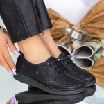 Női alkalmi cipő 9038 Fekete » MeiShoes.ro