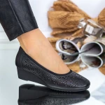 Női alkalmi cipő A77-18 Fekete » MeiShoes.ro