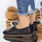 Női alkalmi cipő 2132 Fekete » MeiShoes.ro