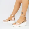 Női platform szandál LM358 Pezsgő (A07) Mei