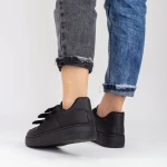 Női sportcipő 2XJ58 Fekete » MeiShoes.ro