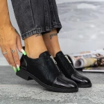 Női alkalmi cipő 2BQ2 Fekete » MeiShoes.ro