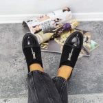 Női alkalmi cipő 2BQ2 Fekete » MeiShoes.ro