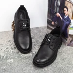 Elegáns férfi cipő 806003 Fekete » MeiShoes.ro