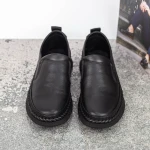 Elegáns férfi cipő HT8215 Fekete » MeiShoes.ro