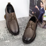 Elegáns férfi cipő W2101 Szürke » MeiShoes.ro