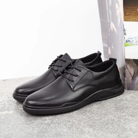 Elegáns férfi cipő W2301 Fekete » MeiShoes.ro