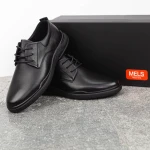 Elegáns férfi cipő W2301 Fekete » MeiShoes.ro