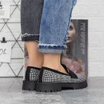 Női alkalmi cipő 2BQ9 Fekete » MeiShoes.ro