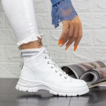 Női bakancs 2N18 Fehér » MeiShoes.ro