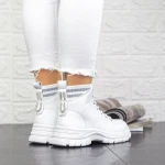 Női bakancs 2N18 Fehér » MeiShoes.ro