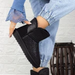 Női bakancs 2N1 Fekete » MeiShoes.ro