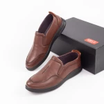 Elegáns férfi cipő 99106 Barna » MeiShoes.ro