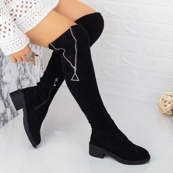 Női csizma 2W273 Fekete » MeiShoes.ro