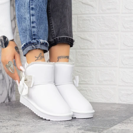 Női bakancs 2N16A Fehér » MeiShoes.ro