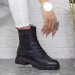 Női bakancs 2MX517 Fekete » MeiShoes.ro